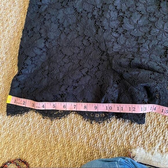 Sandro Paris Poetry Black Lace Romper - Picture 2 of 15